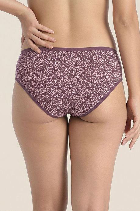 Zivame Regular Rise Full Coverage Hipster Panty (Pack of 3) - Multicolor — image 4